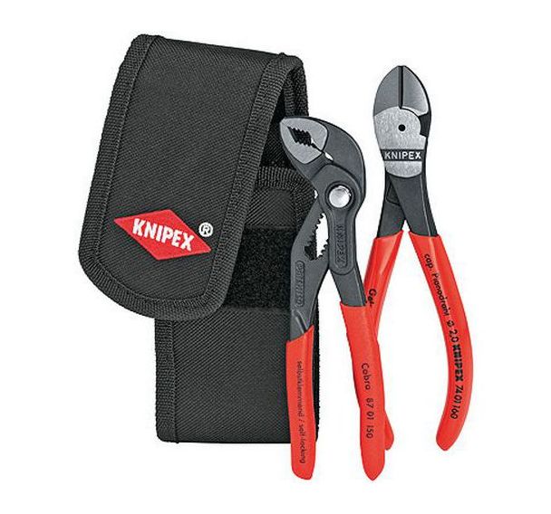 Mini-jeu de pinces en pochette de ceinture à outils _ 00 20 72 V02
