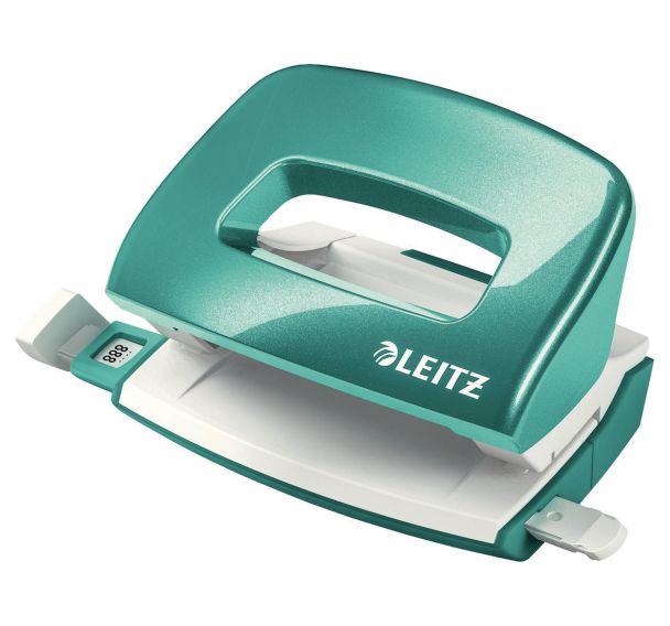 Mini-perforateur en métal - menthe - Wow - Leitz