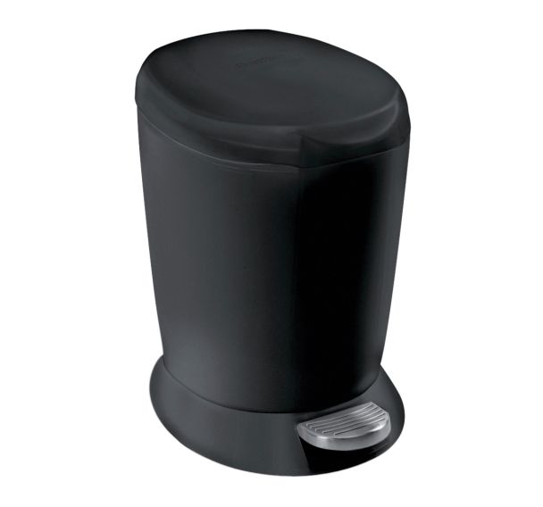 Mini poubelle 6L, Coloris : Noir