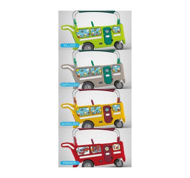 Minibus électrique cappuccino