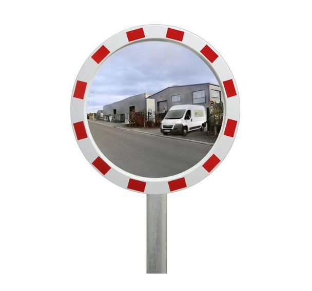 Miroir de circulation 90° pour voie privée Mirus - Rond - Kaptorama