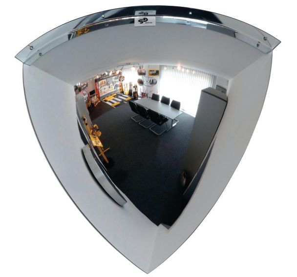 Miroir de surveillance coupole 90° - Dan Mirror