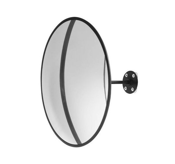 Miroir multi-usages aimants intérieur 90° - Rond - Kaptorama