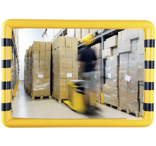 Miroir pour industrie - Intérieur - Fixation poteau - Dan Mirror