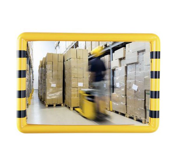 Miroir pour industrie - Intérieur - Fixation poteau - Dan Mirror