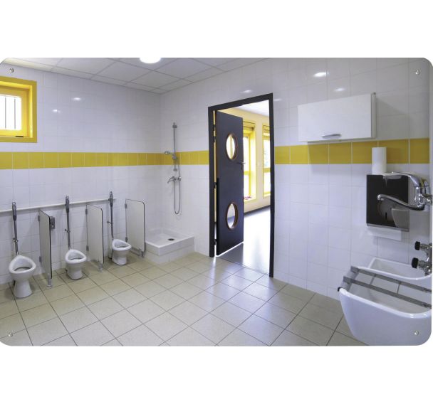 Miroir sanitaire salle bains