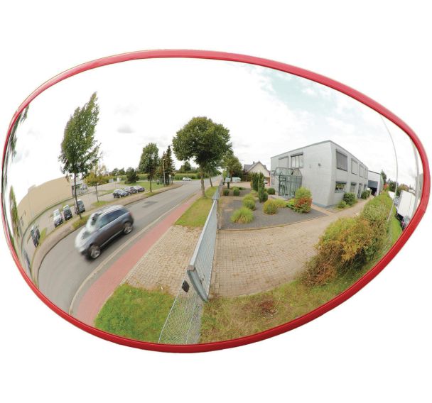 Miroir routier en ellipse EXPLORER 180° - Dan Mirror