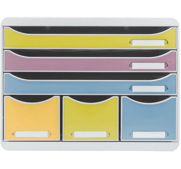 Module classement Store Box 6 tiroirs Pop N'Co - Exacompta