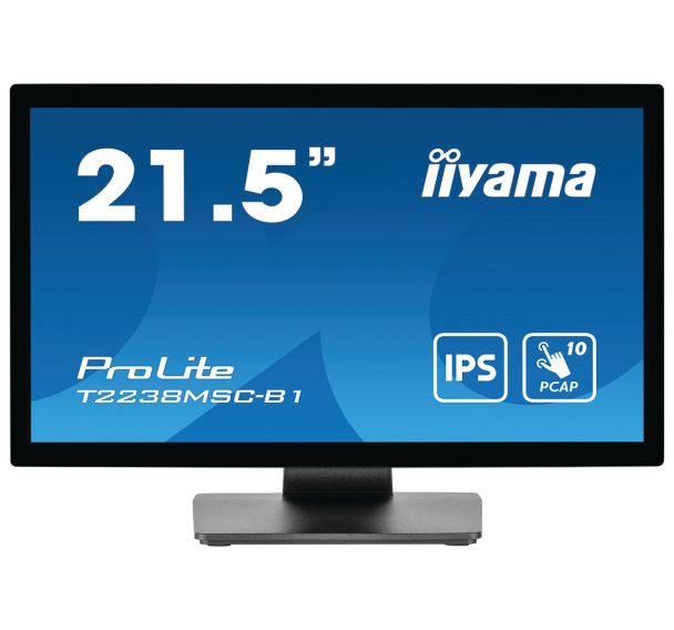 Ecran PC 22'' LCD LED ProLite T2238MSC-B1 - iiyama