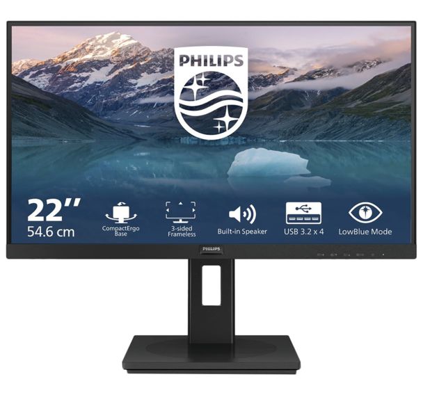 Ecran PC 22'' S-line 222S9JML - Philips