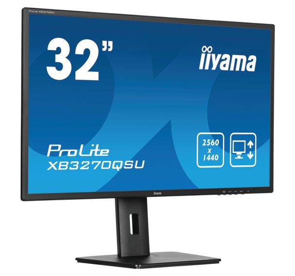 Ecran PC multimédia 32'' ProLite XB3270QSU-B1 - Iiyama