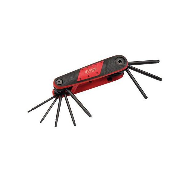 Monture de 8 clés mâles Résistorx - Ref. : 59-MP8