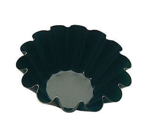 Moule à brioche à 10 côtes fines Exopan - Lot de 12 - Matfer