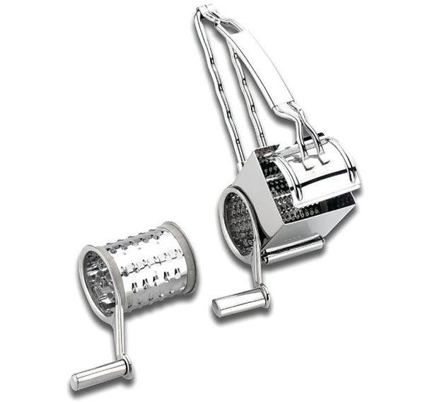 Moulin rape 2 tambours inox