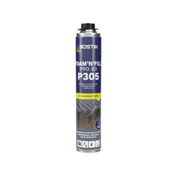Mousse polyuréthane PU P300 Foam'n'Fill Pro B3 750 mL
