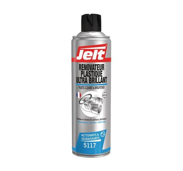 Nettoyant rénovateur plastiques ultra-brillant 5117 - 650 mL - Jelt