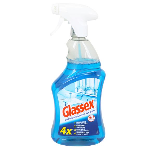 Nettoyant vitre Glassex spray 750 ml (lot de 2)