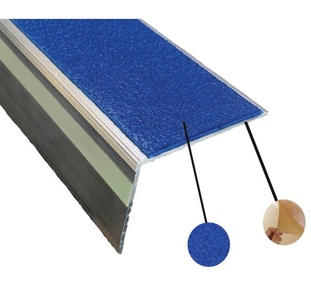 Nez de marche adhésif antidérapant luminescent intérieur - Wattelez