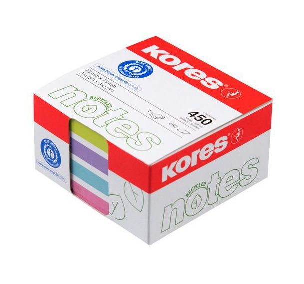 Note repositionnable Cubo Pastel - Kores