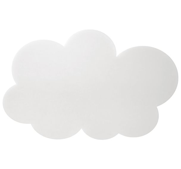 Nuage acoustique 1140 x 720 x 40 mm blanc-Wattelez