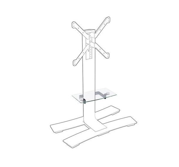 Option Tablette verre colonne WILL - ERARD PRO - Erard Distribution
