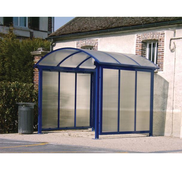 Option bardage abris toiture cintrée - Larbaletier