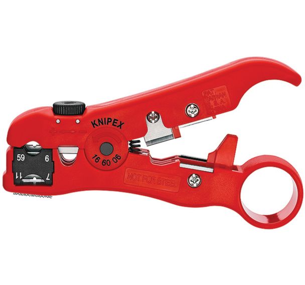 Outil à dénuder pour câbles coaxiaux 125 mm _ 16 60 06 SB