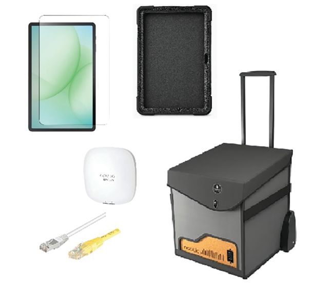 Pack 10 tablettes 11'' en valise