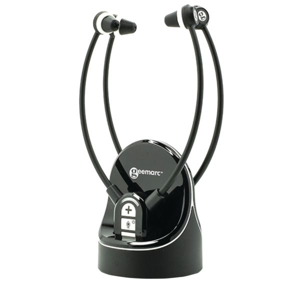 Pack 2 casques TV CL7370-2 OPTI amplifiés avec entrée optique - Geemarc