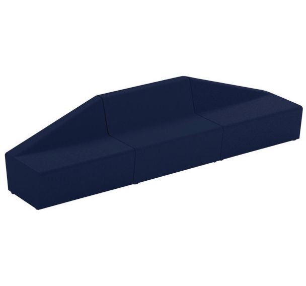 Pack 3 chauffeuses Maldiv enduit PVC - Sokoa