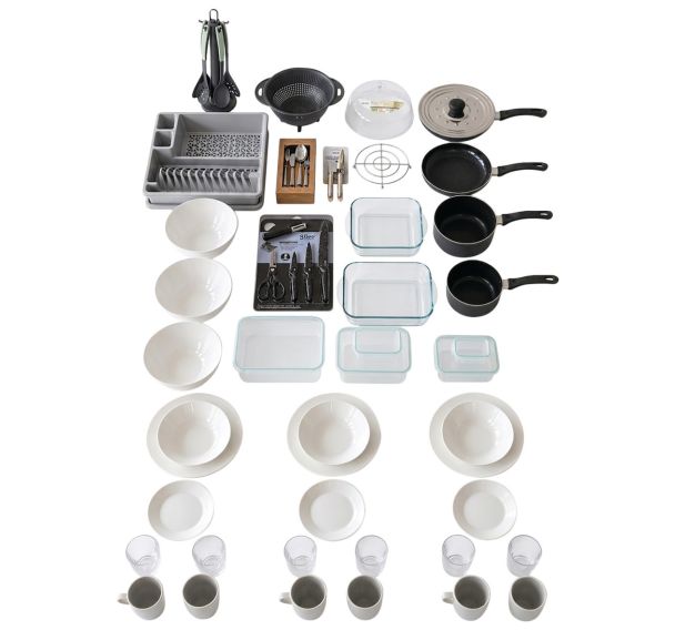 Pack Tout-en-Un cuisine - vaisselle