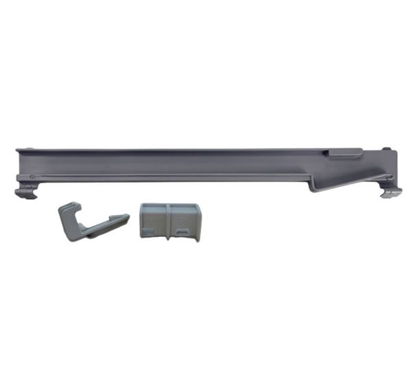 Pack de 12 glissières Stop Safe Callero 1,4x41,3x5,8 cm gris-Gratnells