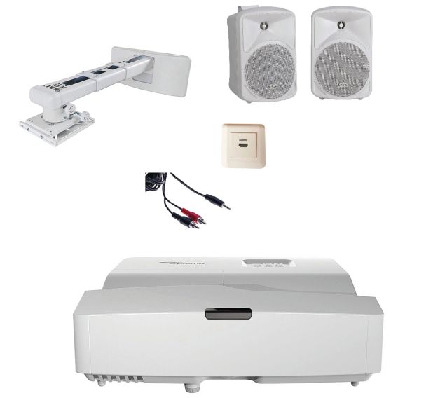 Pack présentation fixe Ultra court focale W340UST - Optoma
