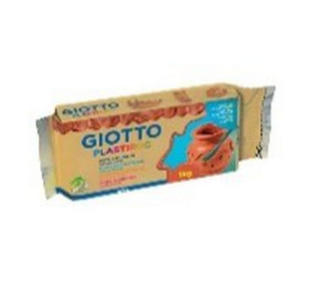 Pain de 1 kg terra cotta (brique) Plastiroc Giotto