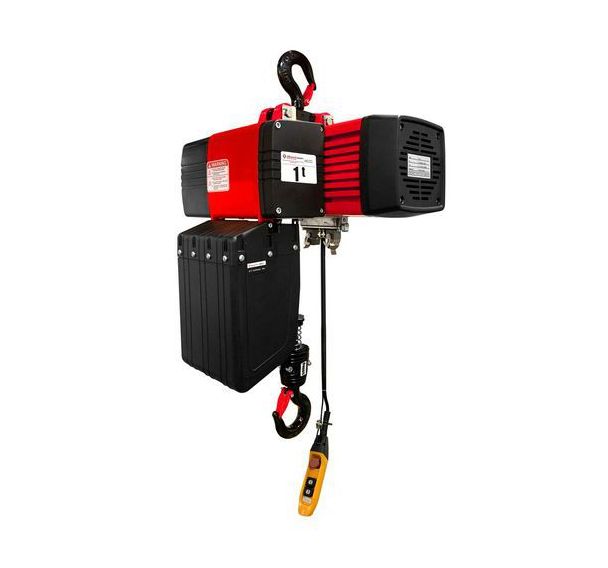 Palan électrique à chaîne triphasé 250 kg à 2T - Stockman