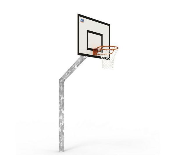 Panier basket fixation sol hauteur fixe déport 1,2m Atlanta GES