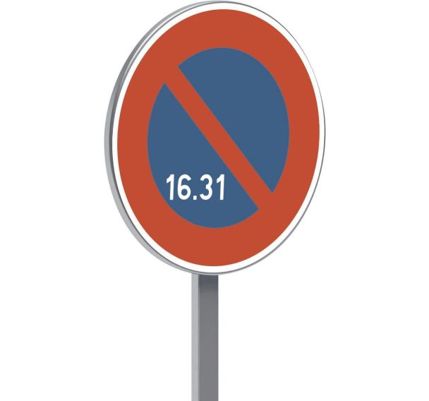 Panneau B6a3 stationnement interdit du 16 la fin du mois - Taliaplast