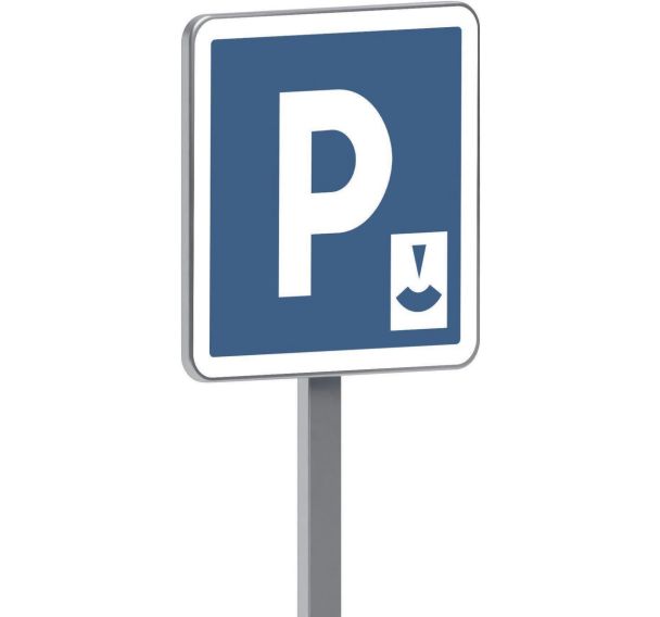 Panneau C1b stationnement gratuit durée limitée contrôlé - Taliaplast