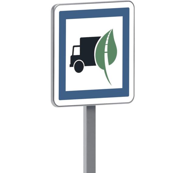 Panneau CE51 point du réseau distribution écotaxe - Taliaplast