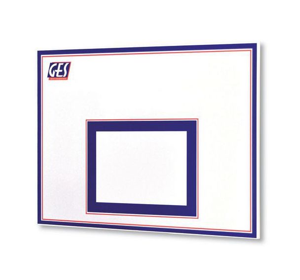 Panneau de basketball GES 90 x 120 cm 2 couleurs