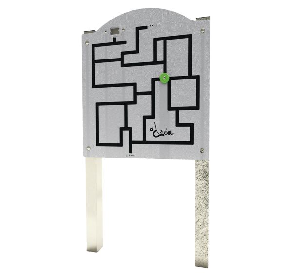 Panneau manipulation inclusif Labyrinthe