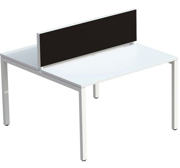 Panneau écran séparation tissu bureau Bench Office - Meet By Paperflow