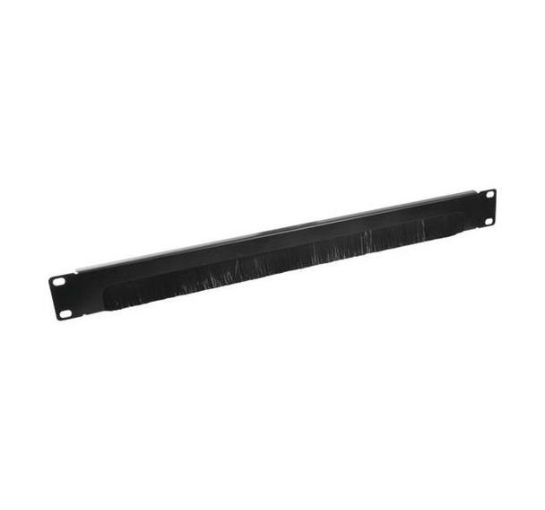Panneau passe câbles demi brosse