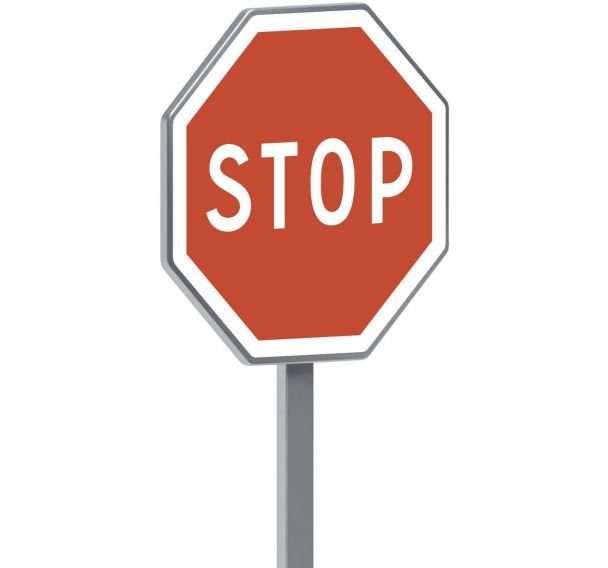 Panneau permanent AB4 stop - Taliaplast