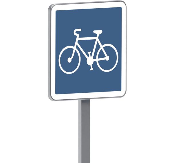 Panneau permanent C113 Piste ou bande cyclable - Taliaplast