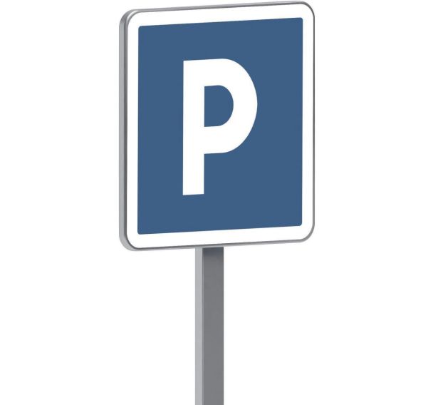 Panneau permanent C1a parc de stationnement - Taliaplast