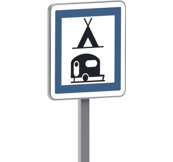Panneau permanent CE4c terrain de camping - Taliaplast