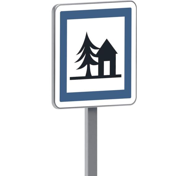 Panneau permanent CE5a auberge de jeunesse - Taliaplast