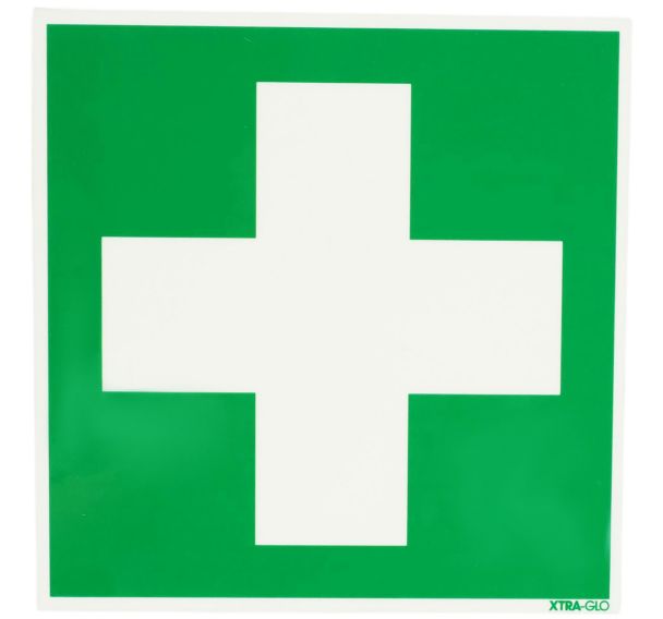 Panneau photoluminescent - ''Premiers secours'' - Rigide