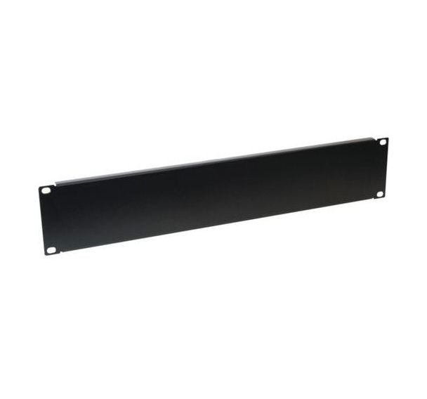 Panneau plein 19'' 2U noir
